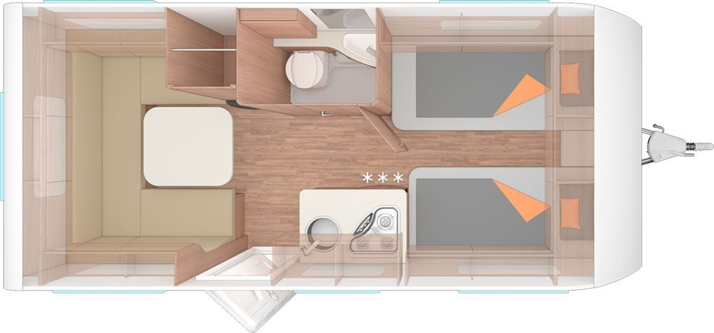Weinsberg CaraOne 480 EU Auflastung 1500 kg - Прицеп дача: фото 2 Weinsberg CaraOne 480 EU Auflastung 1500 kg - Прицеп дача: фото 2