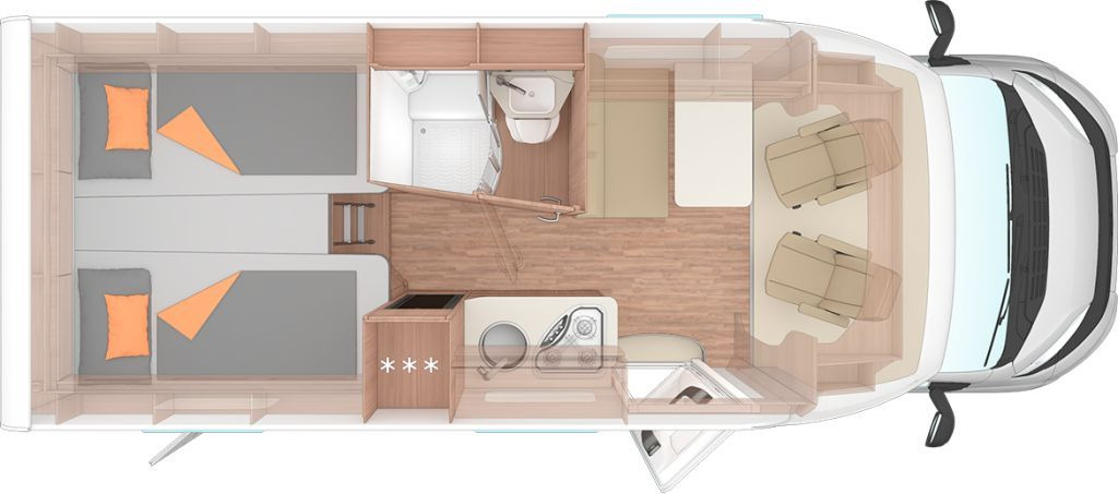 Weinsberg CaraSuite 650 MEG Gute Zuladung - Полуинтегрированный автодом: фото 2 Weinsberg CaraSuite 650 MEG Gute Zuladung - Полуинтегрированный автодом: фото 2