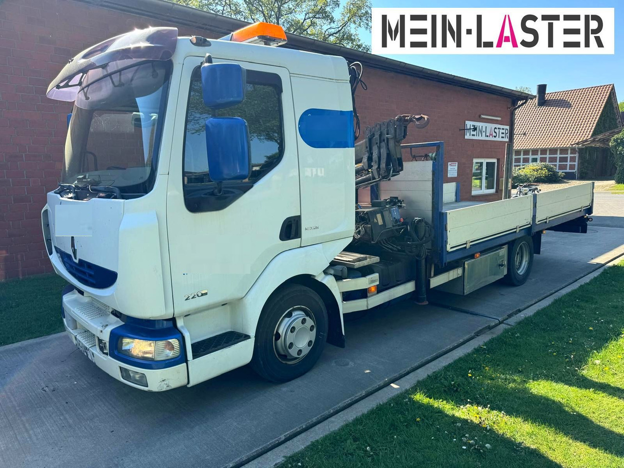 Renault Midlum 220 HMF 683 K4 15m-400 Kg Funk Seilwinde - Автоманипулятор: фото 2 Renault Midlum 220 HMF 683 K4 15m-400 Kg Funk Seilwinde - Автоманипулятор: фото 2