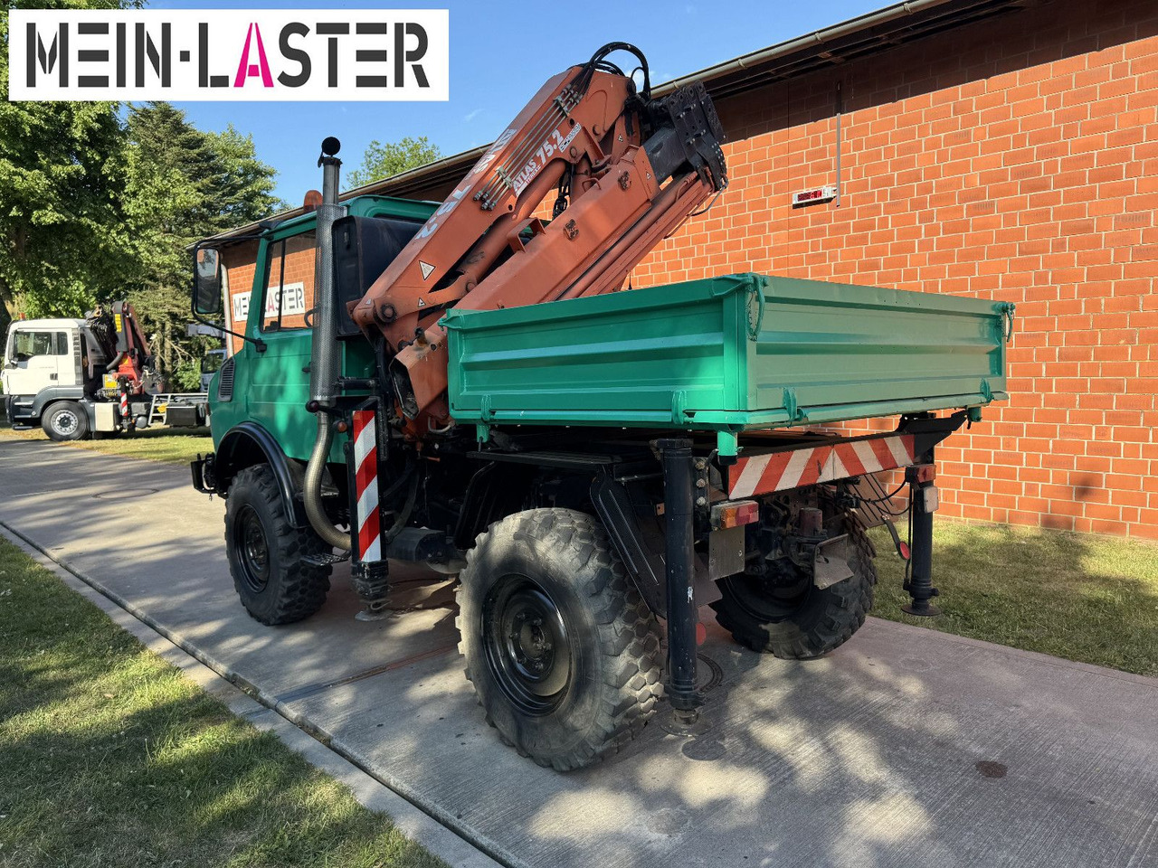 Unimog U 1200 Atlas 75.2 Kran 14 m Funk FB *1. Hand - Автоманипулятор: фото 5 Unimog U 1200 Atlas 75.2 Kran 14 m Funk FB *1. Hand - Автоманипулятор: фото 5