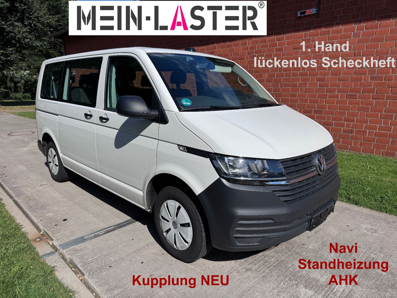 Volkswagen T6 2.0 tdi  Standheizung Navigation AHK TÜV 5/27 - Пассажирский фургон: фото 1 Volkswagen T6 2.0 tdi  Standheizung Navigation AHK TÜV 5/27 - Пассажирский фургон: фото 1
