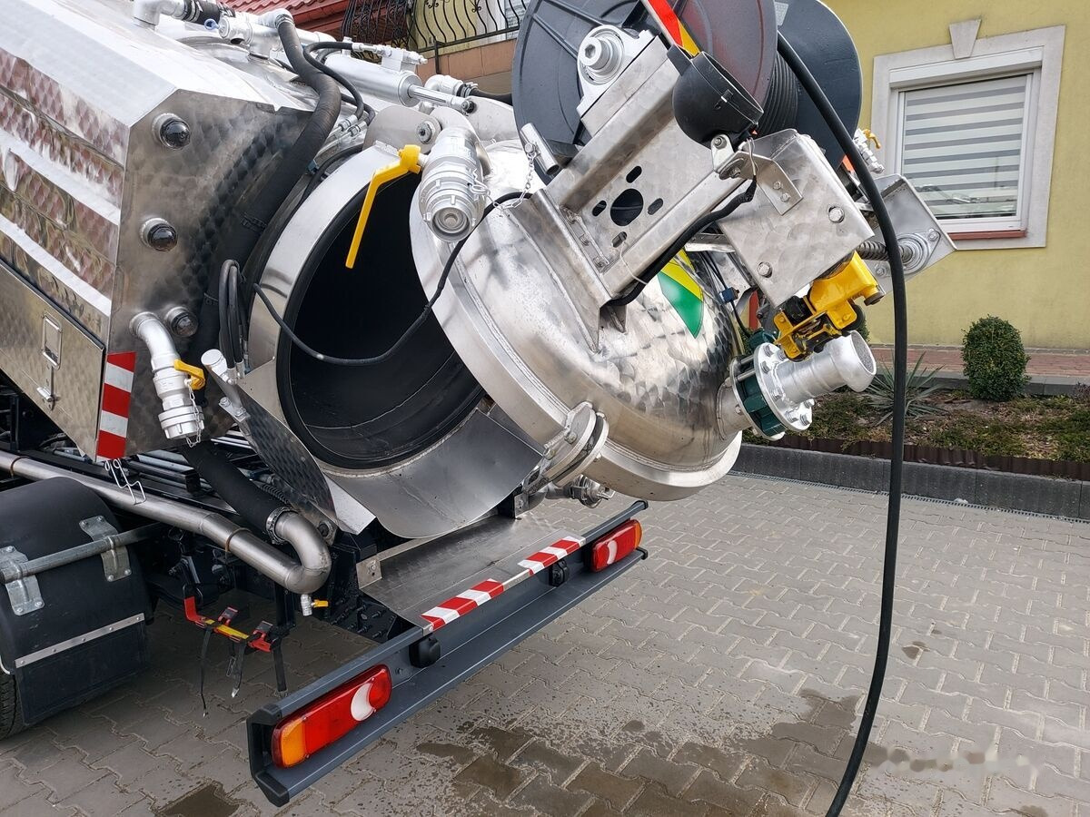 Ассенизатор Renault Maxity Cappellotto INOX Low garage hydro combi: фото 11