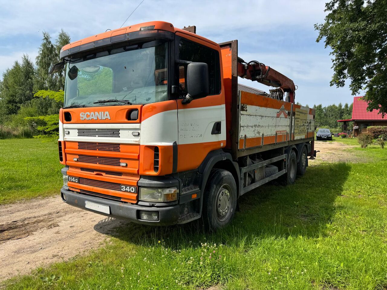SCANIA R114 - Грузовик бортовой/ Платформа, Автоманипулятор: фото 3 SCANIA R114 - Грузовик бортовой/ Платформа, Автоманипулятор: фото 3