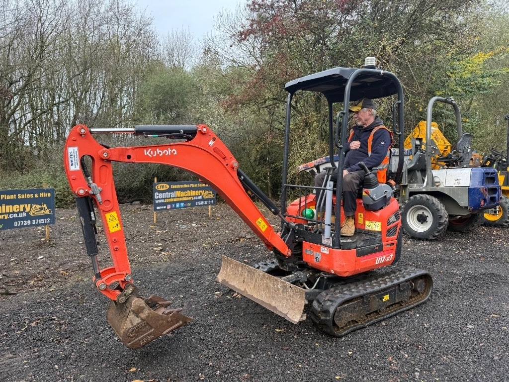 Kubota U 17-3 - Мини-экскаватор: фото 4 Kubota U 17-3 - Мини-экскаватор: фото 4