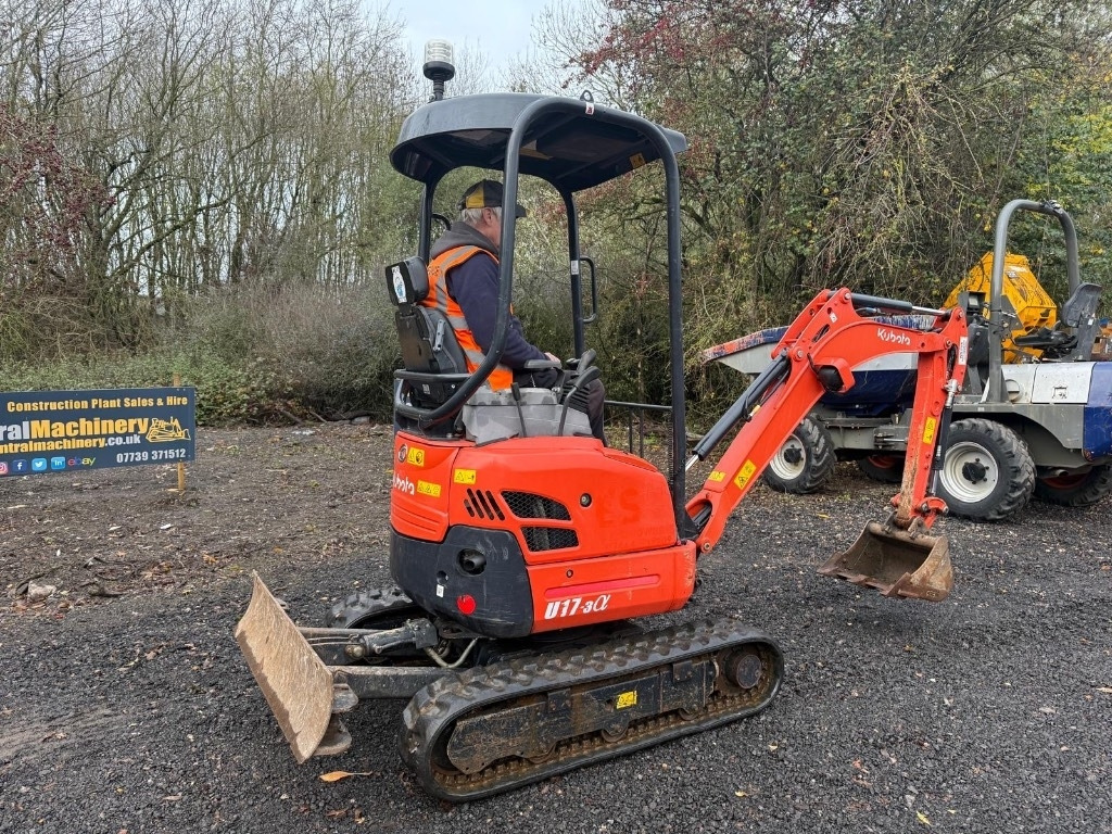 Kubota U 17-3 - Мини-экскаватор: фото 3 Kubota U 17-3 - Мини-экскаватор: фото 3