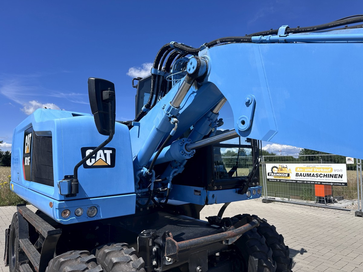 Колёсный экскаватор CATERPILLAR M 318 F Oil Quick OQ 65 Deutsche Maschine Top !: фото 44