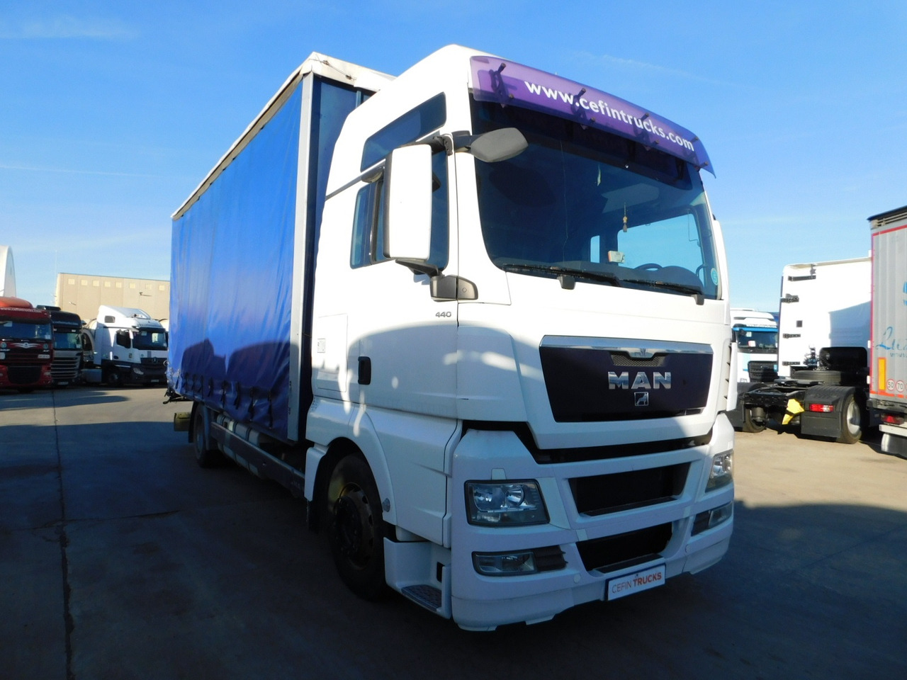 Man Tgx 18440 - Тентованный грузовик: фото 2 Man Tgx 18440 - Тентованный грузовик: фото 2
