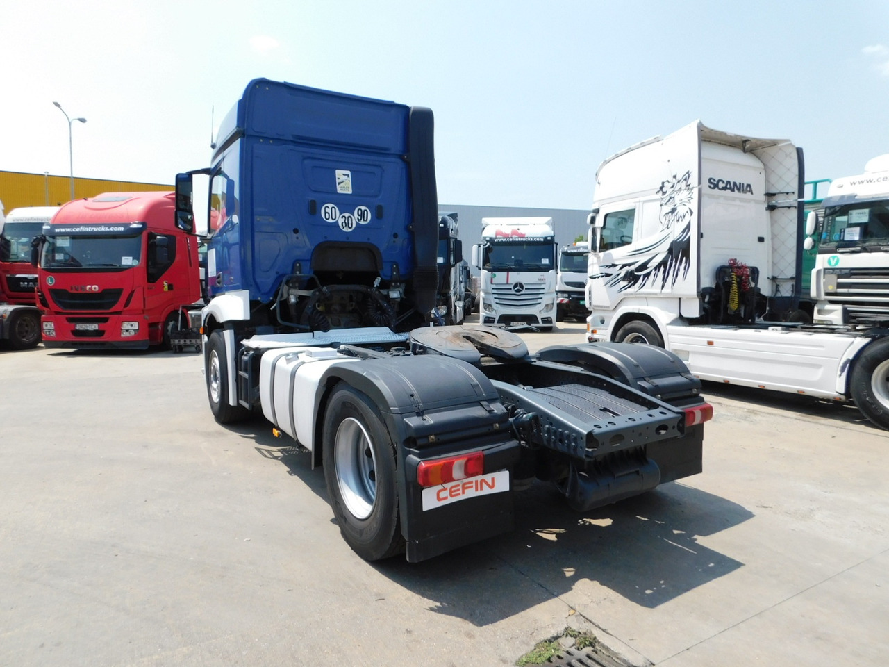 Mercedes Actros 1845 - Тягач: фото 4 Mercedes Actros 1845 - Тягач: фото 4