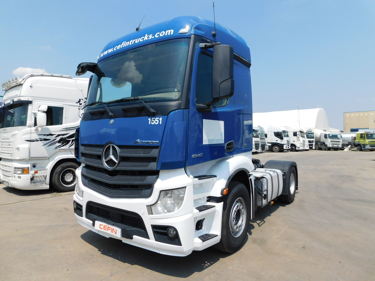 Mercedes Actros 1845 - Тягач: фото 1 Mercedes Actros 1845 - Тягач: фото 1