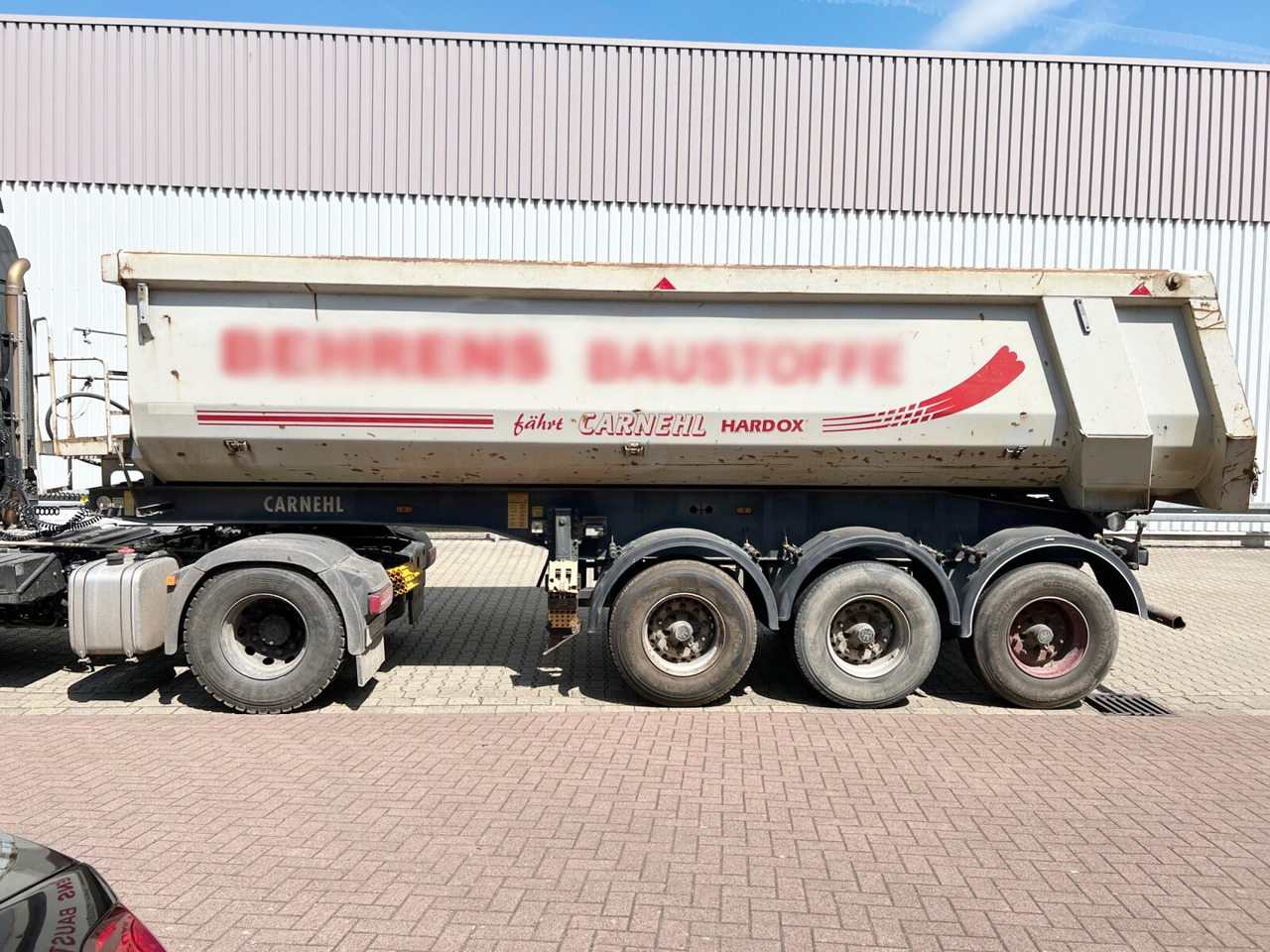 Самосвальный полуприцеп Carnehl CHKS/HH CHKS/HH, Stahlmulde ca. 26m³, Liftachse: фото 6