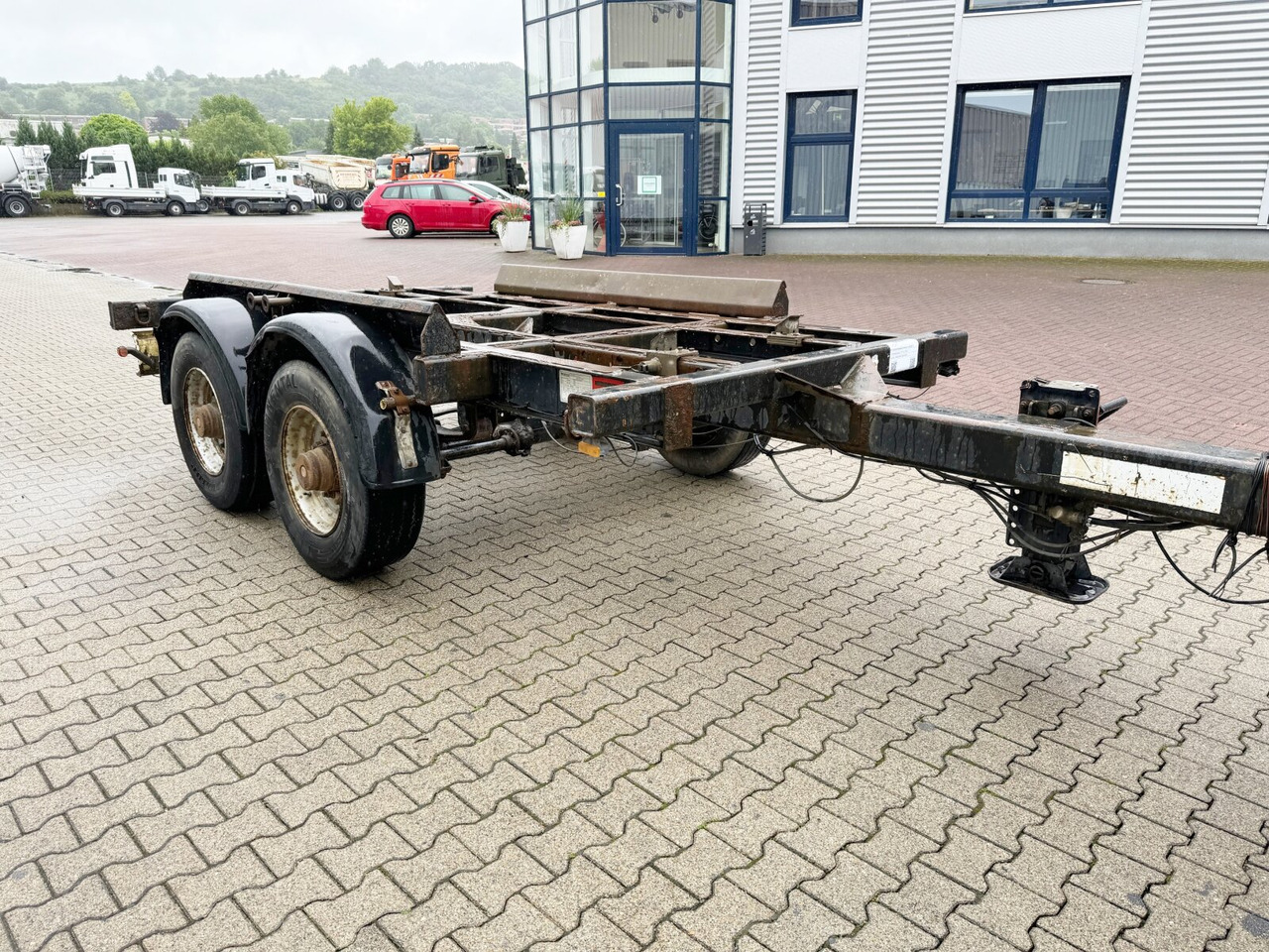 Прицеп мультилифт/ Бункеровоз EACA 135.20 T FUCHS EACA 135.20 T, Absetzanhänger für 1 Mulde: фото 9