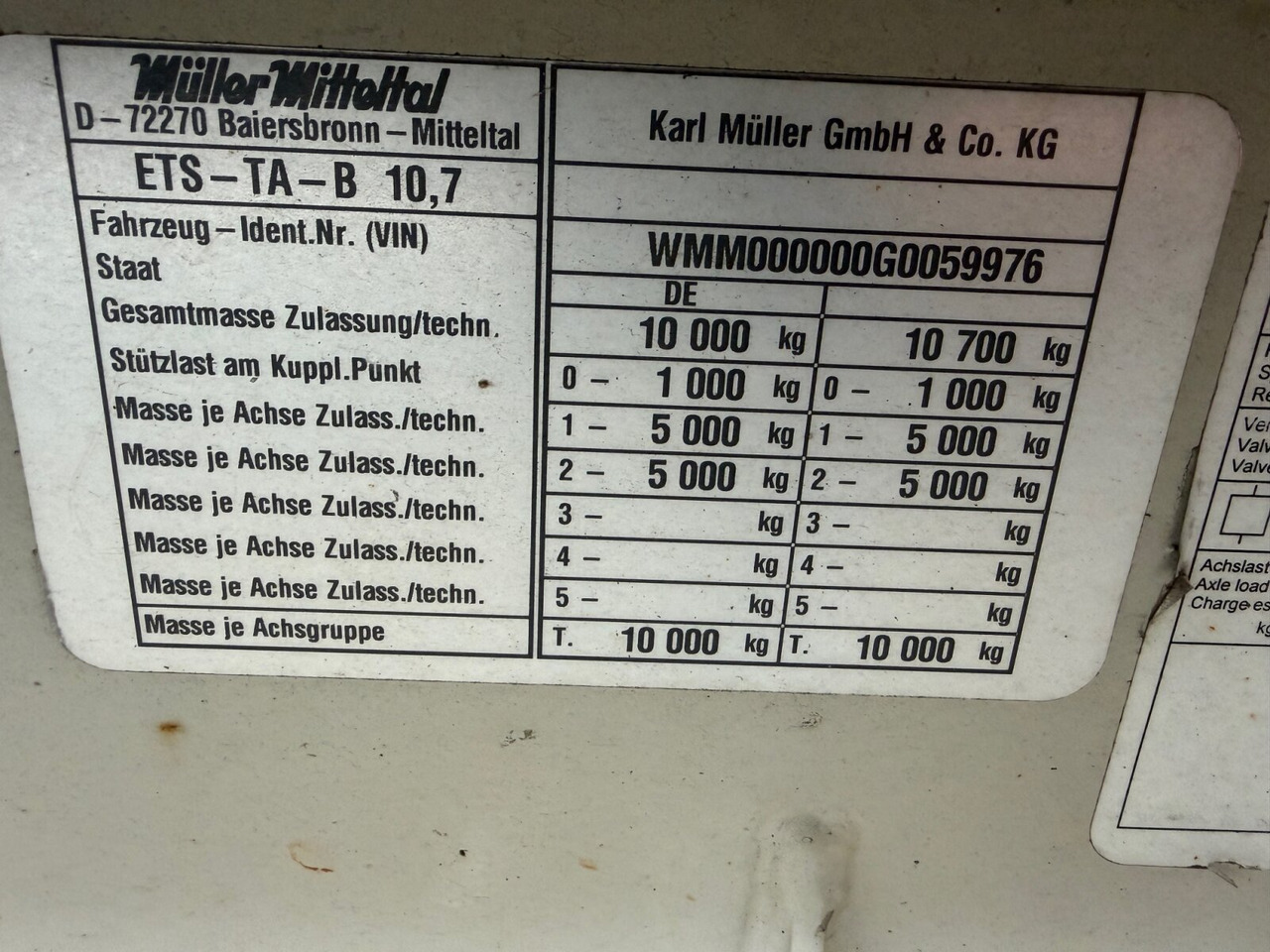 ETS-TA-B 10,7 ETS-TA-B 10,7 - Низкорамный прицеп: фото 3 ETS-TA-B 10,7 ETS-TA-B 10,7 - Низкорамный прицеп: фото 3