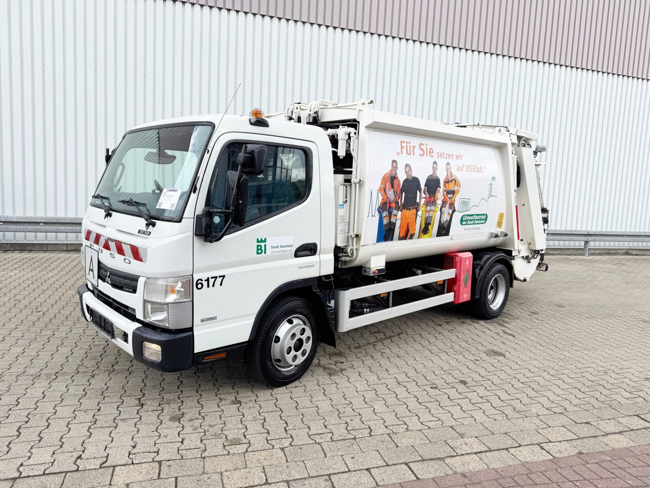 Mitsubishi Fuso 7C18 4x2 Fuso 7C18 4x2, EEV, Zöller ASF HL Micro XL, Zöller Schüttung - Грузовик: фото 1 Mitsubishi Fuso 7C18 4x2 Fuso 7C18 4x2, EEV, Zöller ASF HL Micro XL, Zöller Schüttung - Грузовик: фото 1