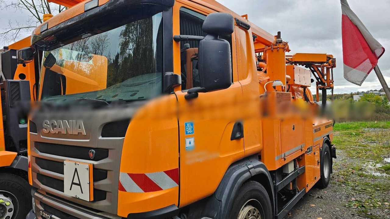 Scania G 320 4x2 G 320 4x2, Müller Vacumaster ca. 5,5m³, Funk - Грузовик: фото 1 Scania G 320 4x2 G 320 4x2, Müller Vacumaster ca. 5,5m³, Funk - Грузовик: фото 1