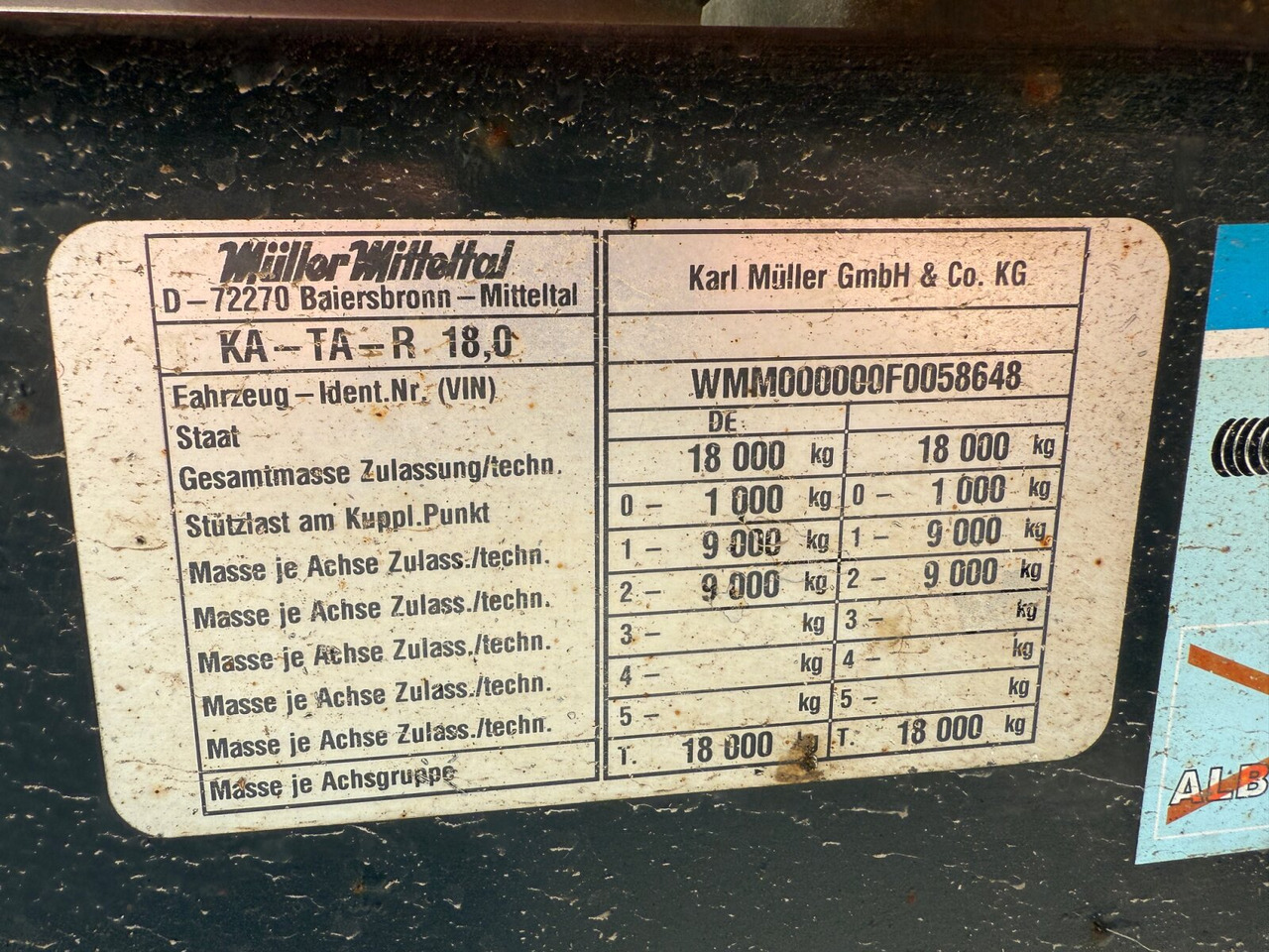KA-TA-R 18.0 KA-TA-R 18.0, Alu-Bordwände, ca. 10m³ - Самосвальный прицеп: фото 2 KA-TA-R 18.0 KA-TA-R 18.0, Alu-Bordwände, ca. 10m³ - Самосвальный прицеп: фото 2