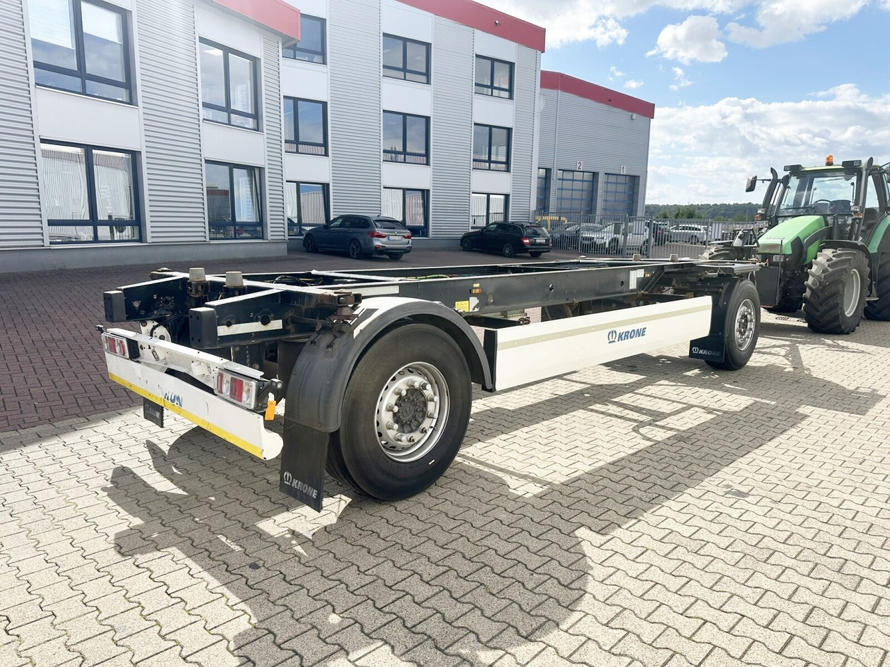 Прицеп-контейнеровоз/ Сменный кузов Krone AZW 18 AZW 18: фото 7