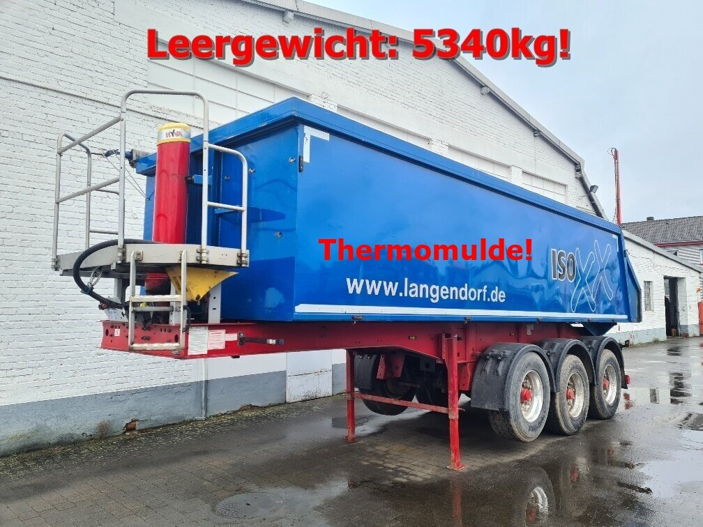 Langendorf SKA 24/31 Langendorf SKA 24/31, Thermo Kastenalumulde 25 cbm, - Самосвальный полуприцеп: фото 1 Langendorf SKA 24/31 Langendorf SKA 24/31, Thermo Kastenalumulde 25 cbm, - Самосвальный полуприцеп: фото 1