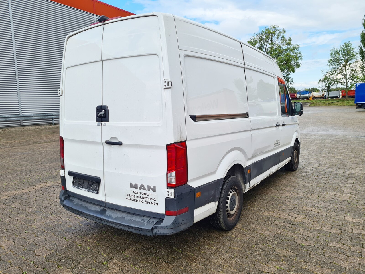 Цельнометаллический фургон MAN TGE 3.140 4x2 SB TGE 3.140 4x2 SB, Hochdach: фото 10