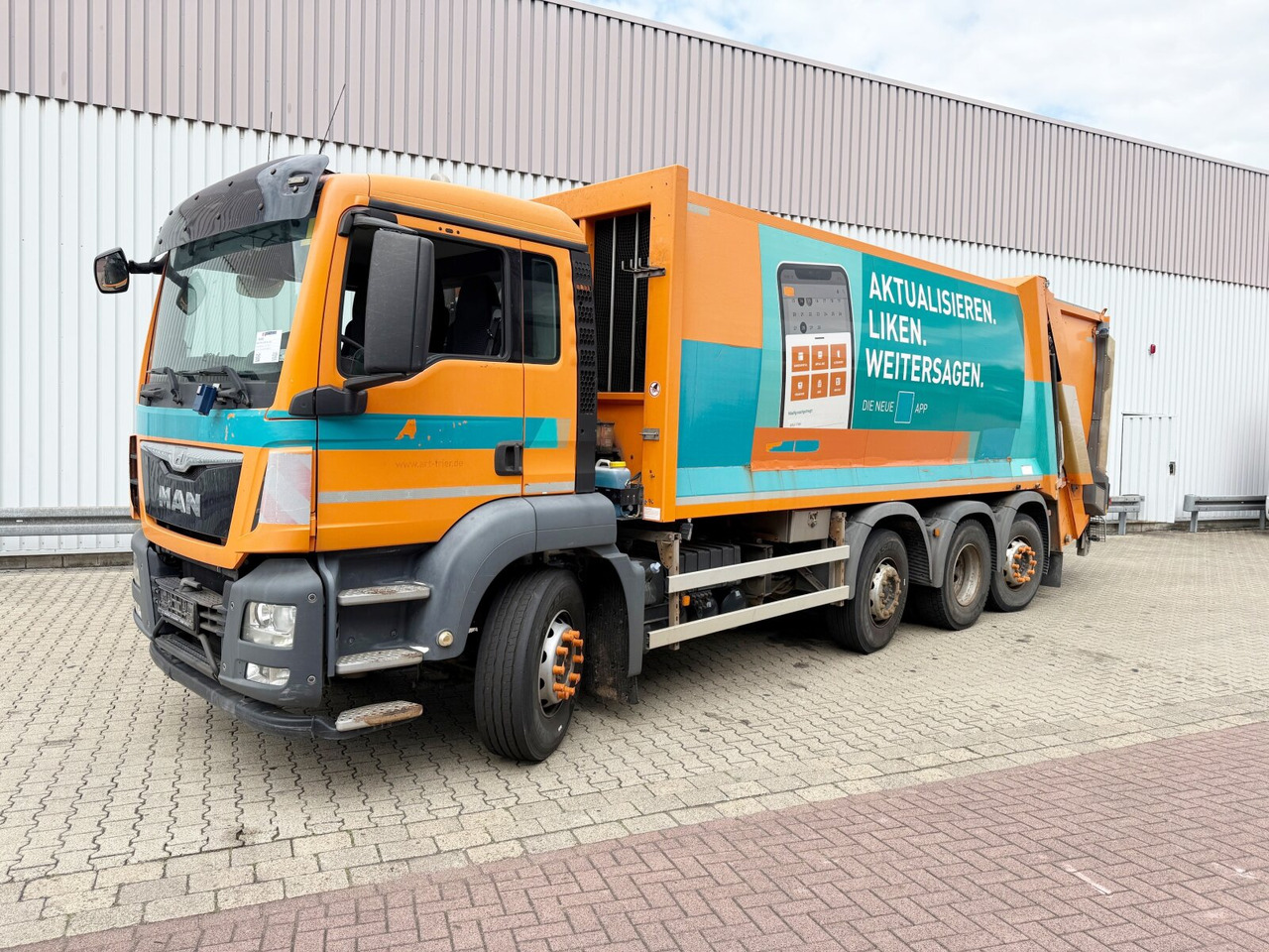 MAN TGS 35.360 8x2-6 BL TGS 35.360 8x2-6 BL, 2x Lenkachse, Zöller Medium XL, Zöller-Schüttung - Мусоровоз: фото 1 MAN TGS 35.360 8x2-6 BL TGS 35.360 8x2-6 BL, 2x Lenkachse, Zöller Medium XL, Zöller-Schüttung - Мусоровоз: фото 1