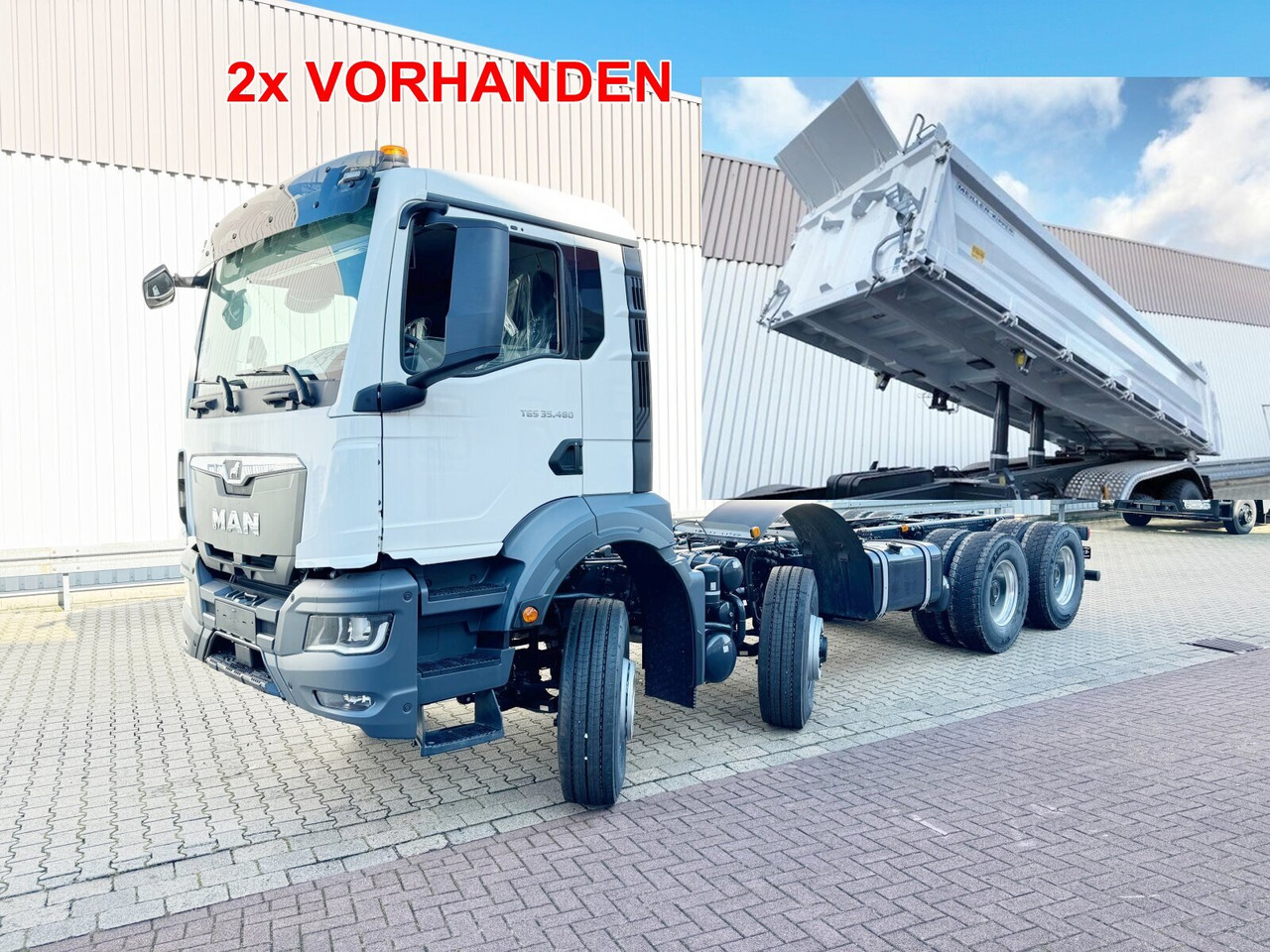 MAN TGS 35.480 8x6H BL CH TGS 35.480 8x6H BL CH, HydroDrive, Navi, Meiller 3-Seiten Kipper - Самосвал: фото 1 MAN TGS 35.480 8x6H BL CH TGS 35.480 8x6H BL CH, HydroDrive, Navi, Meiller 3-Seiten Kipper - Самосвал: фото 1