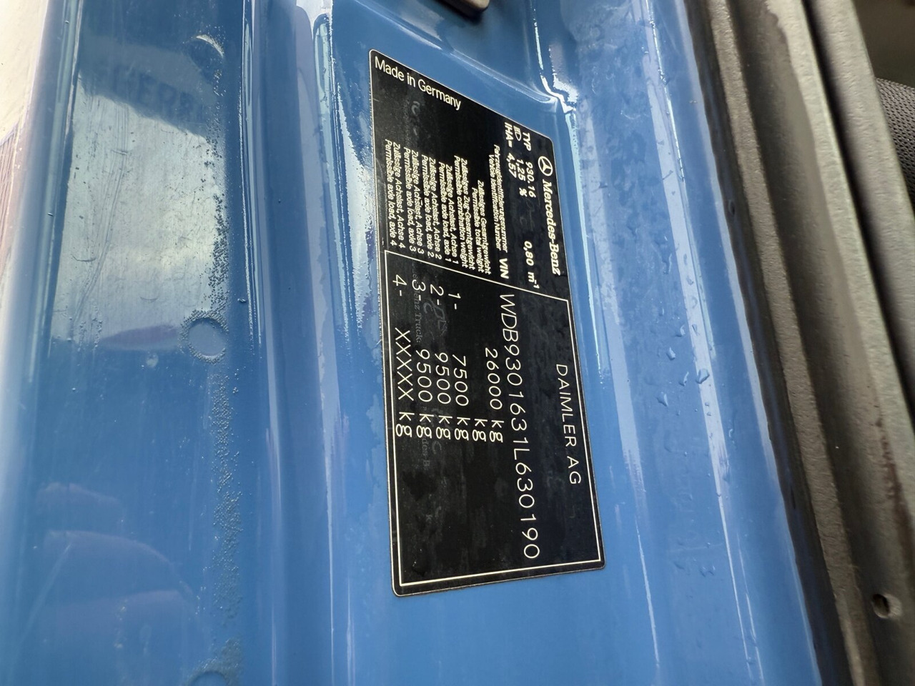 Mercedes-Benz Actros 3346 6x4 Actros 3346 6x4, Retarder, Only Chassis! - Грузовик-шасси: фото 5 Mercedes-Benz Actros 3346 6x4 Actros 3346 6x4, Retarder, Only Chassis! - Грузовик-шасси: фото 5