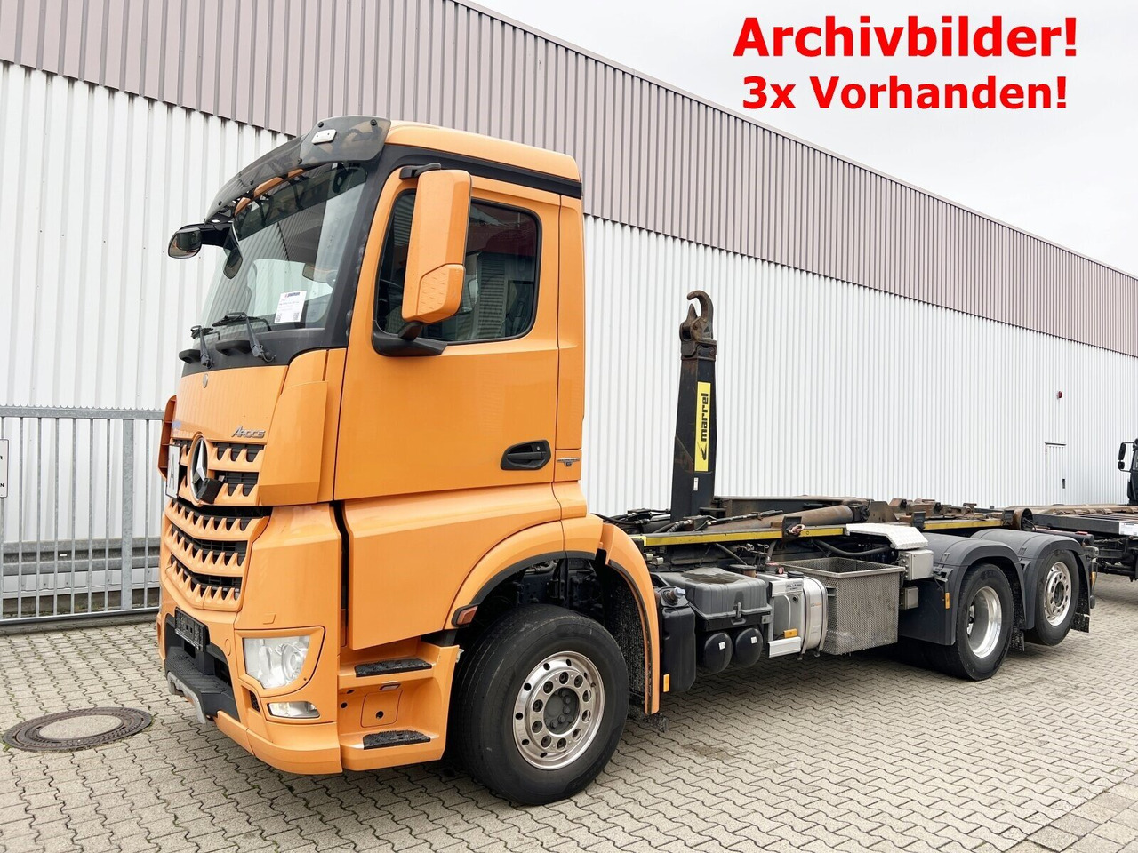 Mercedes-Benz Arocs 2552 L 6x2 Arocs 2552 L 6x2, Lenk-/Liftachse 3x Vorhanden! - Крюковой мультилифт: фото 1 Mercedes-Benz Arocs 2552 L 6x2 Arocs 2552 L 6x2, Lenk-/Liftachse 3x Vorhanden! - Крюковой мультилифт: фото 1