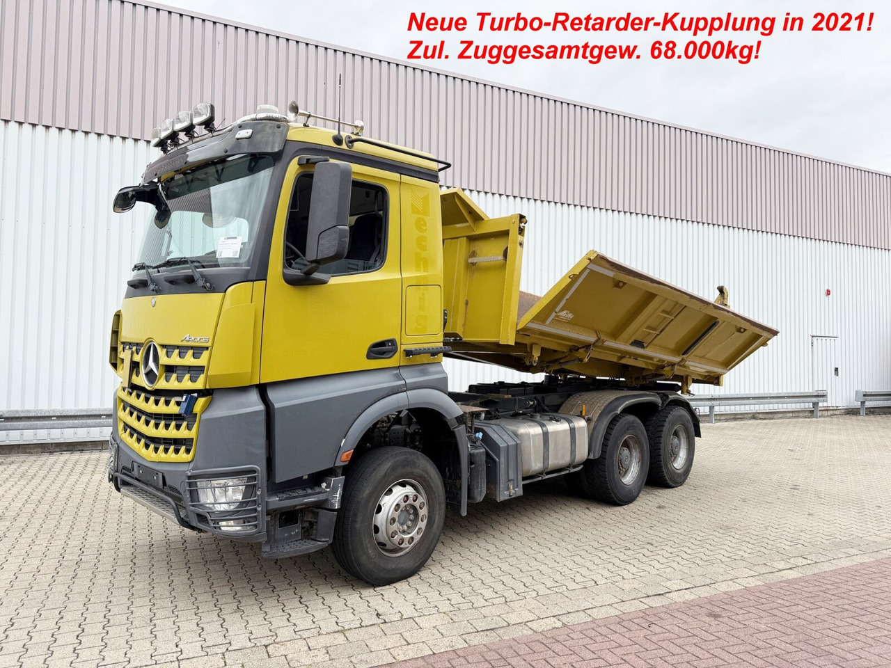 Mercedes-Benz Arocs 3363 K 6x4 Arocs 3363 K 6x4, Grounder, Turbo-Retarder-Kupplung, Bordmatik - Самосвал: фото 1 Mercedes-Benz Arocs 3363 K 6x4 Arocs 3363 K 6x4, Grounder, Turbo-Retarder-Kupplung, Bordmatik - Самосвал: фото 1