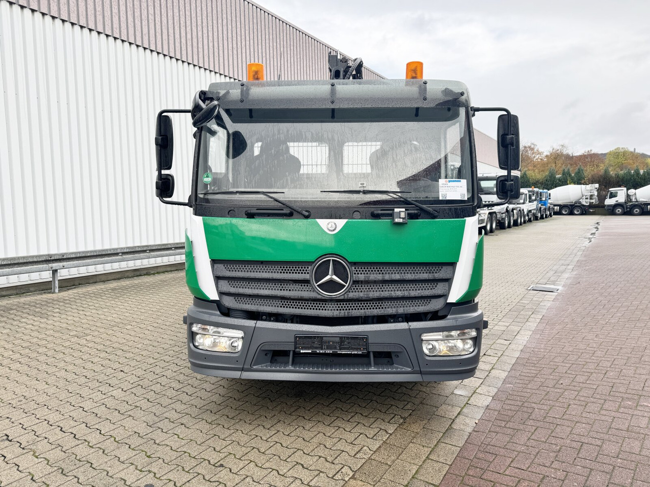 Автоманипулятор, Грузовик бортовой/ Платформа Mercedes-Benz Atego 1223 L 4x2 Atego 1223 L 4x2 mit Heckkran Atlas 88.3-A2L, Funk: фото 9