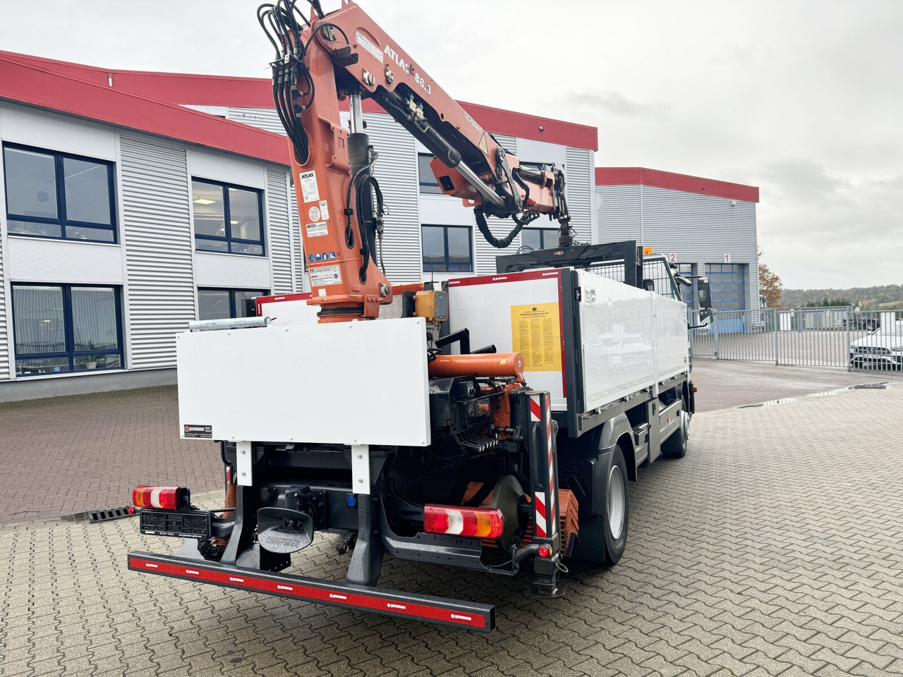 Автоманипулятор, Грузовик бортовой/ Платформа Mercedes-Benz Atego 1223 L 4x2 Atego 1223 L 4x2 mit Heckkran Atlas 88.3-A2L, Funk: фото 11