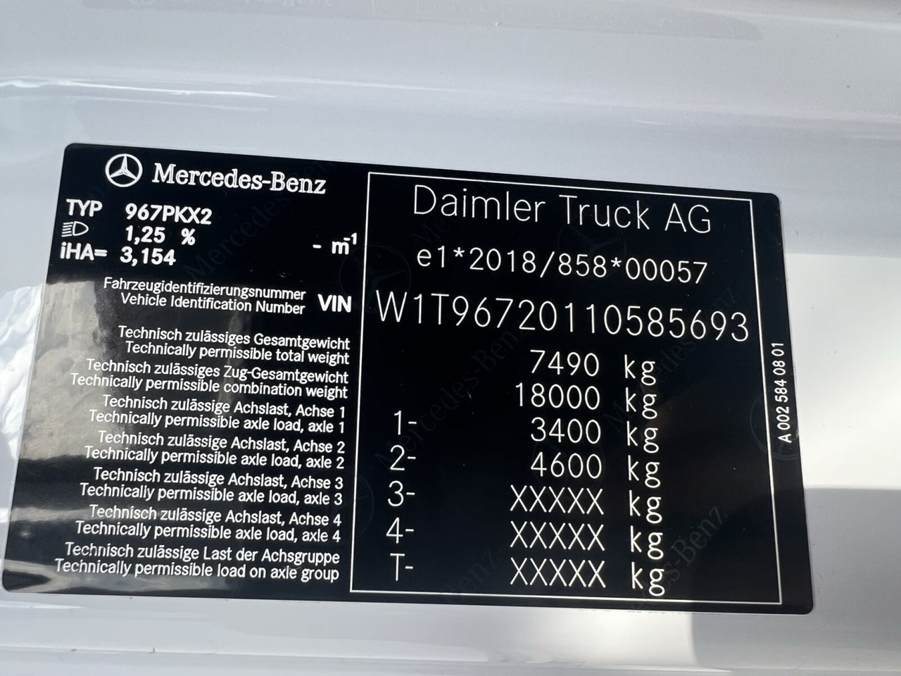 Mercedes-Benz Atego 818/23 K 4x2 Atego 818/23 K 4x2, Meiller-Kipper, mehrfach Vorhanden! - Самосвал: фото 2 Mercedes-Benz Atego 818/23 K 4x2 Atego 818/23 K 4x2, Meiller-Kipper, mehrfach Vorhanden! - Самосвал: фото 2