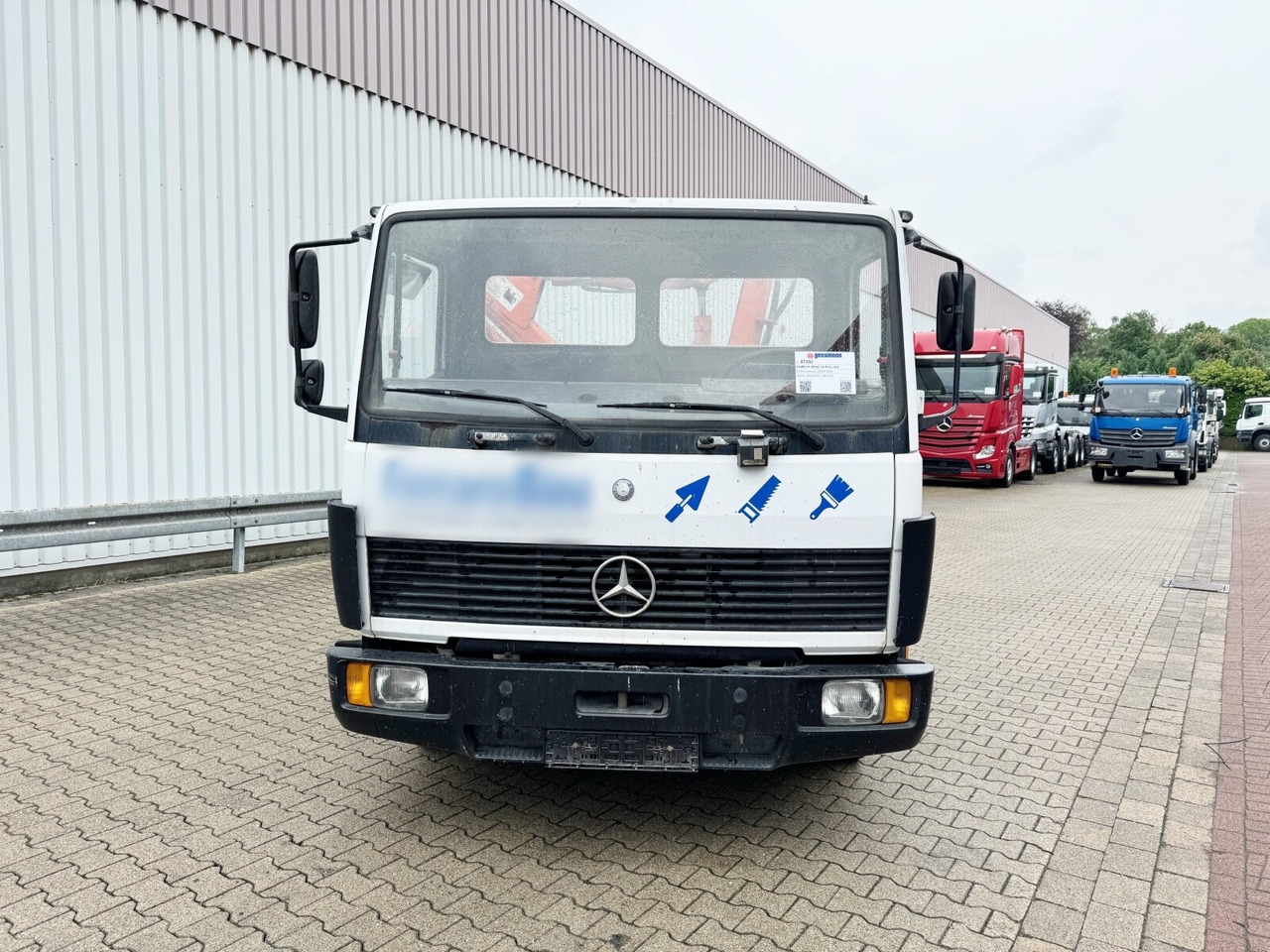Автоманипулятор, Грузовик бортовой/ Платформа Mercedes-Benz LK 814 4x2 LK 814 4x2, 6-Zylinder, Kran Tirre Euro 35: фото 9