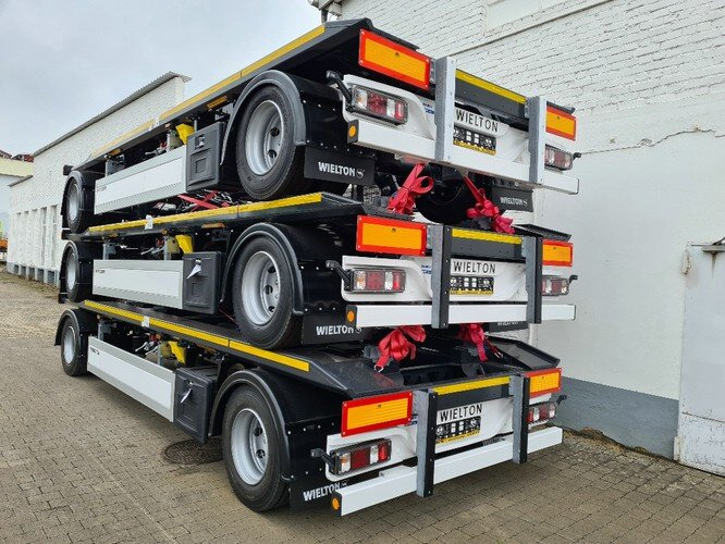 Новый Прицеп мультилифт/ Бункеровоз PS2P70B PS2P70B Abrollanhänger bis 7,25 m Behälter: фото 7