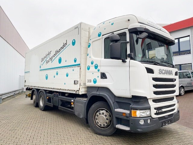 Грузовик с закрытым кузовом Scania R450 LB 6x2-4 R450 LB 6x2-4 Getränkekoffer, Retarder, Lift-/Lenkachse, Stapleraufnahme: фото 9