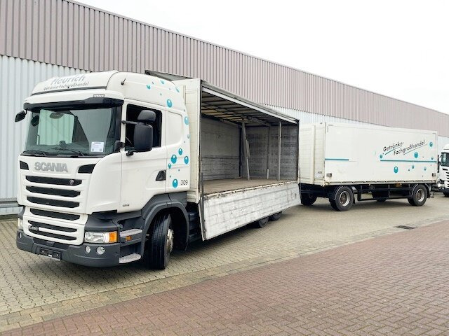 Грузовик с закрытым кузовом Scania R450 LB 6x2-4 R450 LB 6x2-4 Getränkekoffer, Retarder, Lift-/Lenkachse, Stapleraufnahme: фото 6