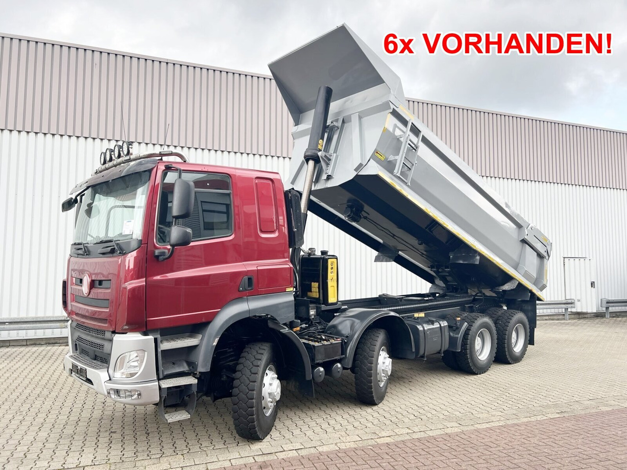 Tatra Phoenix 8x8 Phoenix 8x8, Stahlmulde ca. 22m³, hydr. Heckklappe - Внедорожный самосвал: фото 1 Tatra Phoenix 8x8 Phoenix 8x8, Stahlmulde ca. 22m³, hydr. Heckklappe - Внедорожный самосвал: фото 1