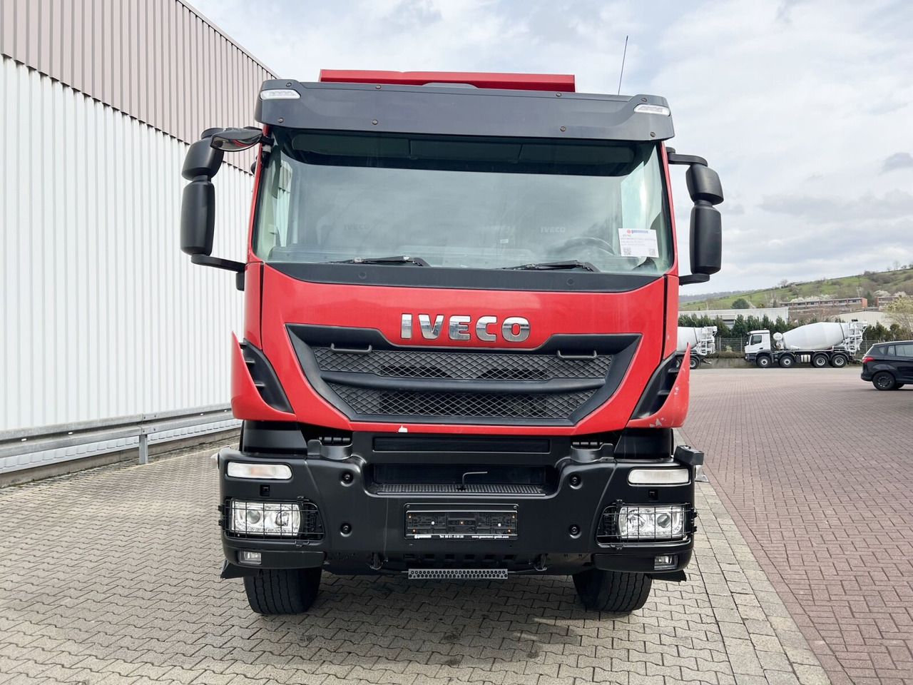 Самосвал Trakker AD410T50 8x4 Trakker AD410T50 8x4, Stahlmulde ca. 16m³, hydr. Heckklappe: фото 8