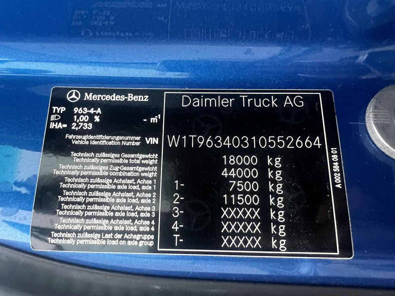 Mercedes-Benz Actros 1843 LS 4x4 HAD Actros 1843 LS 4x4 HAD, HydroDrive, MirrorCam, MultimediaCockpit - Тягач: фото 4 Mercedes-Benz Actros 1843 LS 4x4 HAD Actros 1843 LS 4x4 HAD, HydroDrive, MirrorCam, MultimediaCockpit - Тягач: фото 4