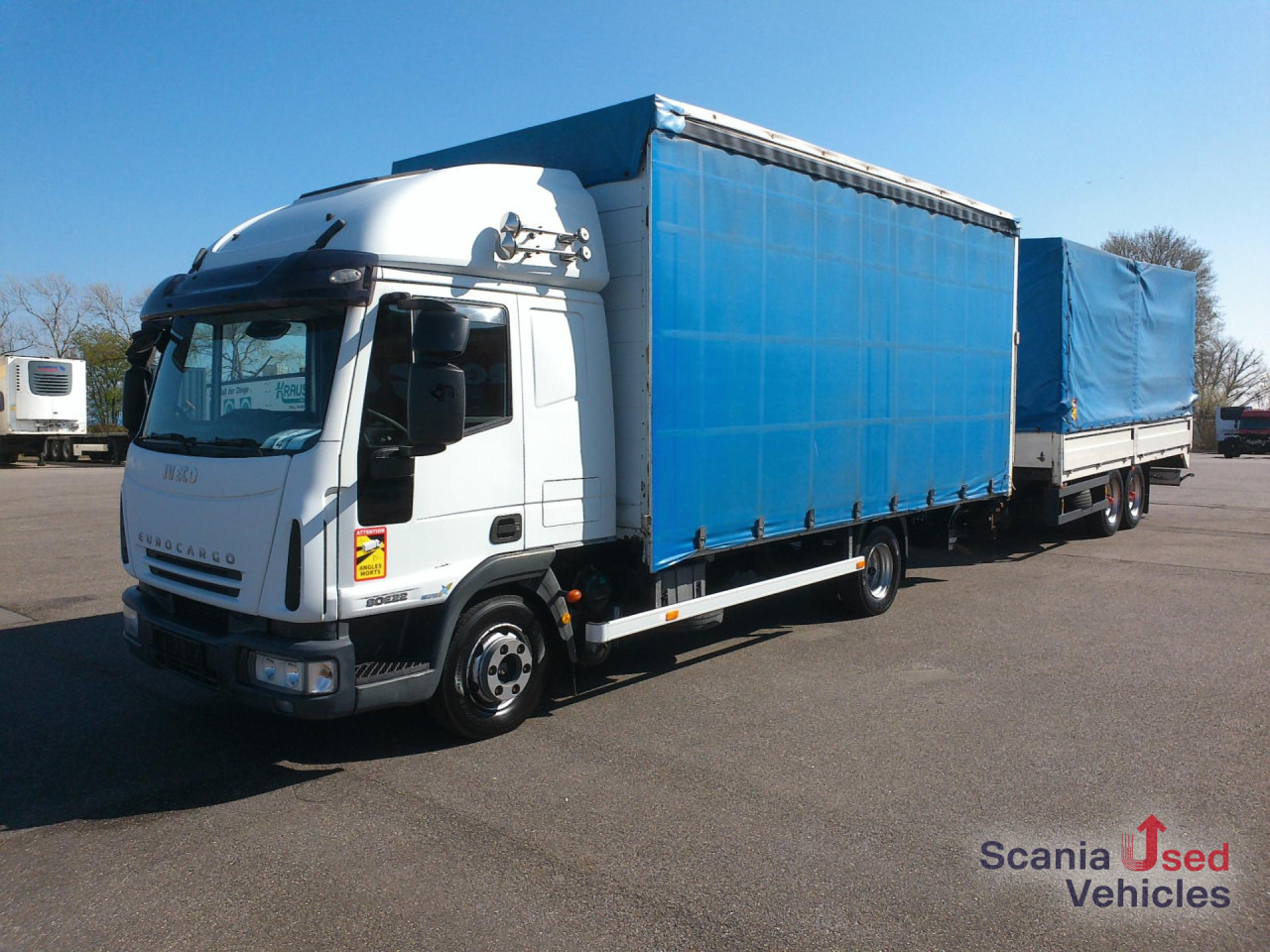 IVECO ML80E 22/P Schiebegardine+LBW 1.500KG - Тентованный фургон: фото 1 IVECO ML80E 22/P Schiebegardine+LBW 1.500KG - Тентованный фургон: фото 1