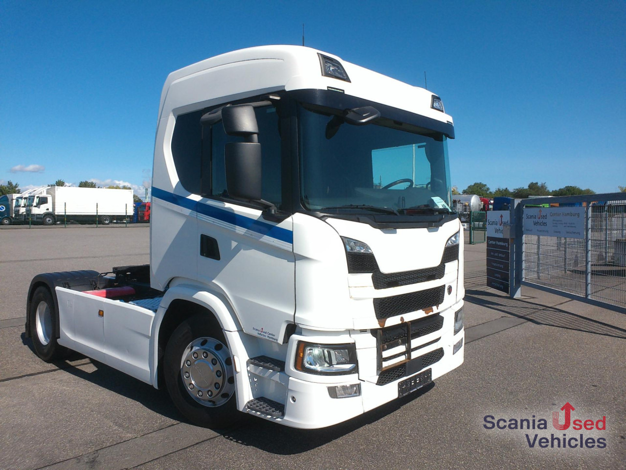 SCANIA G 410 A4x2NA ADR f. Tankauflieger - Тягач: фото 1 SCANIA G 410 A4x2NA ADR f. Tankauflieger - Тягач: фото 1