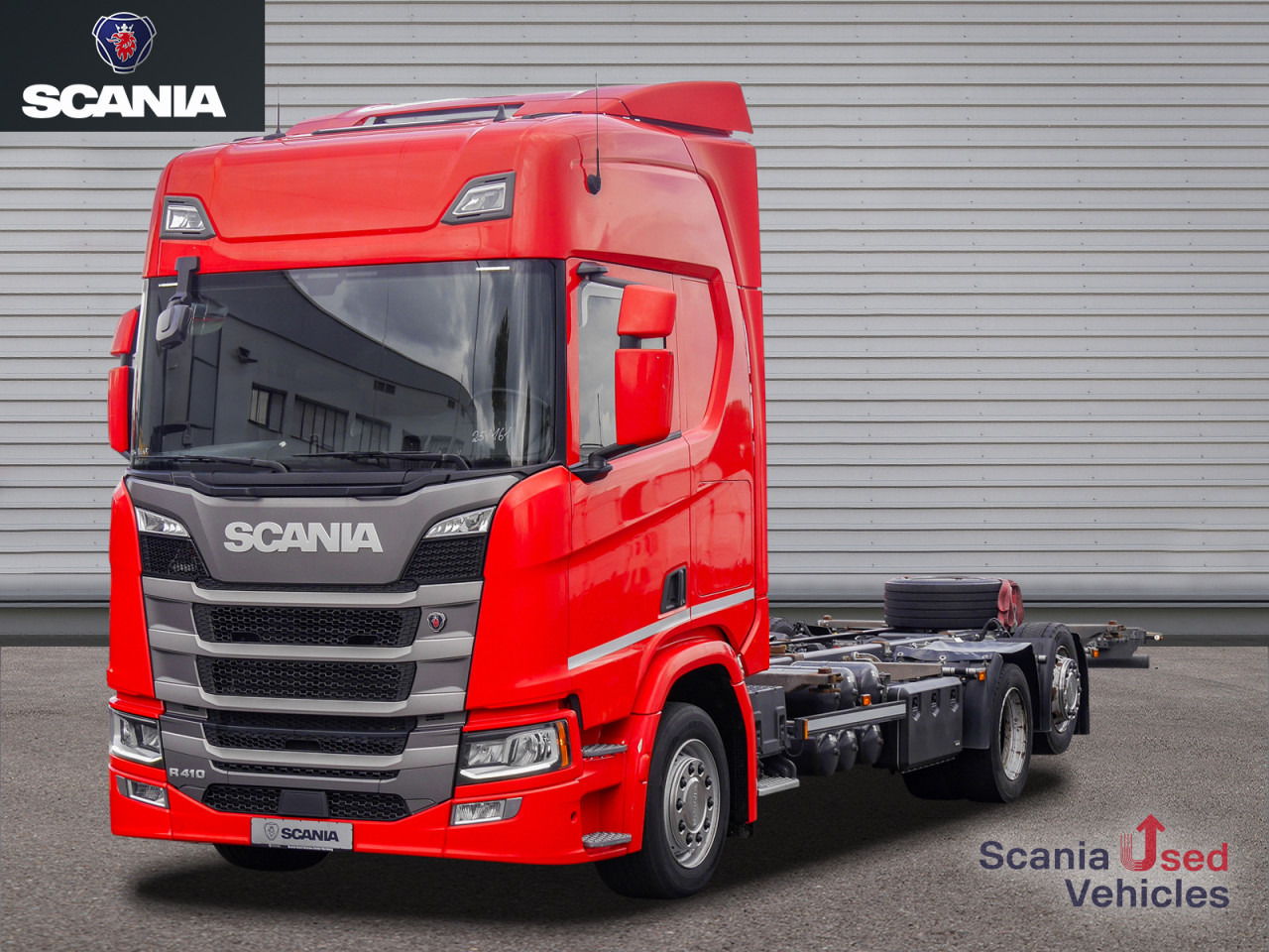 SCANIA R 410 B6x2*4LB Jumbo, Lenkachse, Standklima - Грузовик-контейнеровоз/ Сменный кузов: фото 1 SCANIA R 410 B6x2*4LB Jumbo, Lenkachse, Standklima - Грузовик-контейнеровоз/ Сменный кузов: фото 1