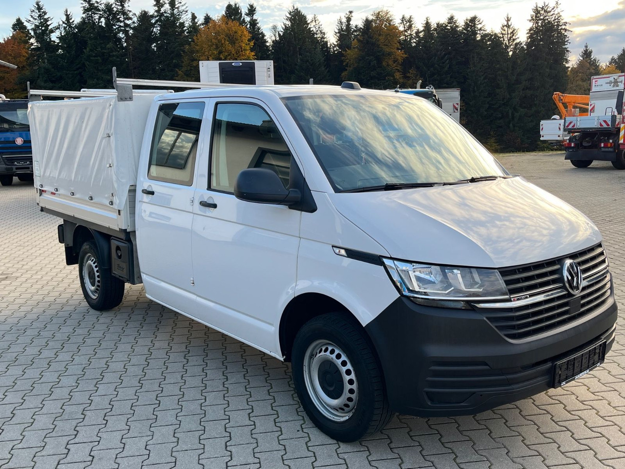 Volkswagen T6.1 DOKA Pritsche 4x4 Sperre Standheizung - Тентованный фургон, Грузопассажирский фургон: фото 3 Volkswagen T6.1 DOKA Pritsche 4x4 Sperre Standheizung - Тентованный фургон, Грузопассажирский фургон: фото 3