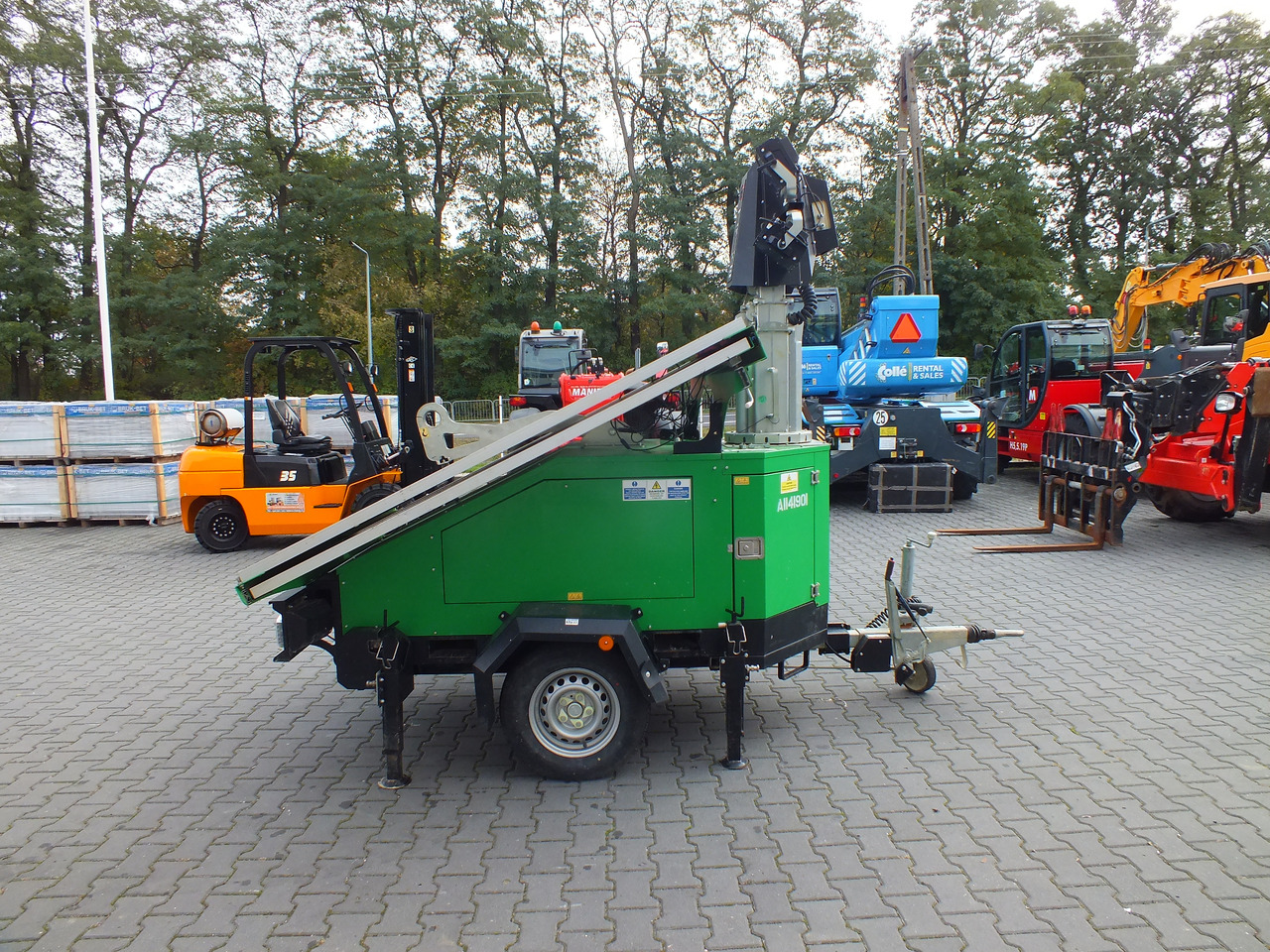 TRIME X-SOLAR - Осветительная мачта для Экскаваторов: фото 5 TRIME X-SOLAR - Осветительная мачта для Экскаваторов: фото 5