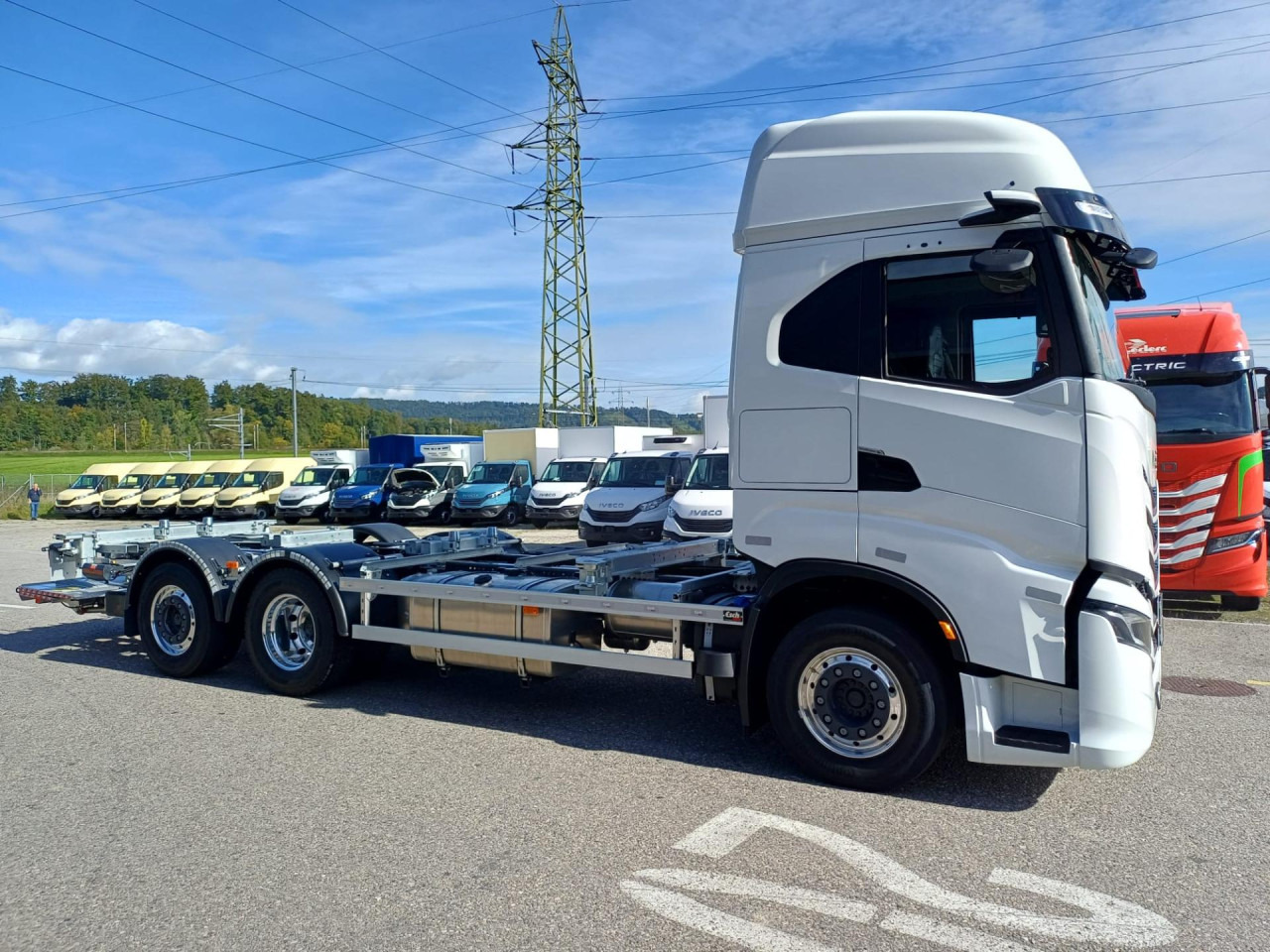 IVECO AS260S50YFS CM mit Eschtec Wechselaufbau - Грузовик-контейнеровоз/ Сменный кузов: фото 5 IVECO AS260S50YFS CM mit Eschtec Wechselaufbau - Грузовик-контейнеровоз/ Сменный кузов: фото 5