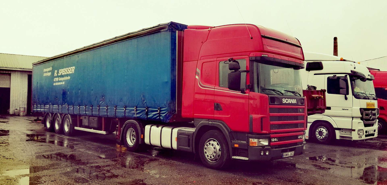 Тягач Scania R124LA: фото 1