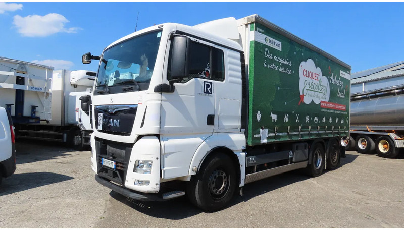 MAN TGX 26.480 446577 KM! RETARDER+ liftaxel + moving axel - Тентованный грузовик: фото 5 MAN TGX 26.480 446577 KM! RETARDER+ liftaxel + moving axel - Тентованный грузовик: фото 5