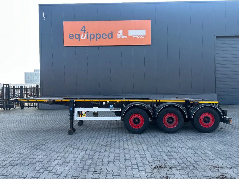 Burg 20FT / 20FT SWAP ADR (EX/II, EX/III, FL, AT) Chassis, 3.690kg, SAF INTRADISC, 2x Liftaxle, NL-chassis, APK/ADR: 08-2025 - Полуприцеп-контейнеровоз/ Сменный кузов: фото 2 Burg 20FT / 20FT SWAP ADR (EX/II, EX/III, FL, AT) Chassis, 3.690kg, SAF INTRADISC, 2x Liftaxle, NL-chassis, APK/ADR: 08-2025 - Полуприцеп-контейнеровоз/ Сменный кузов: фото 2