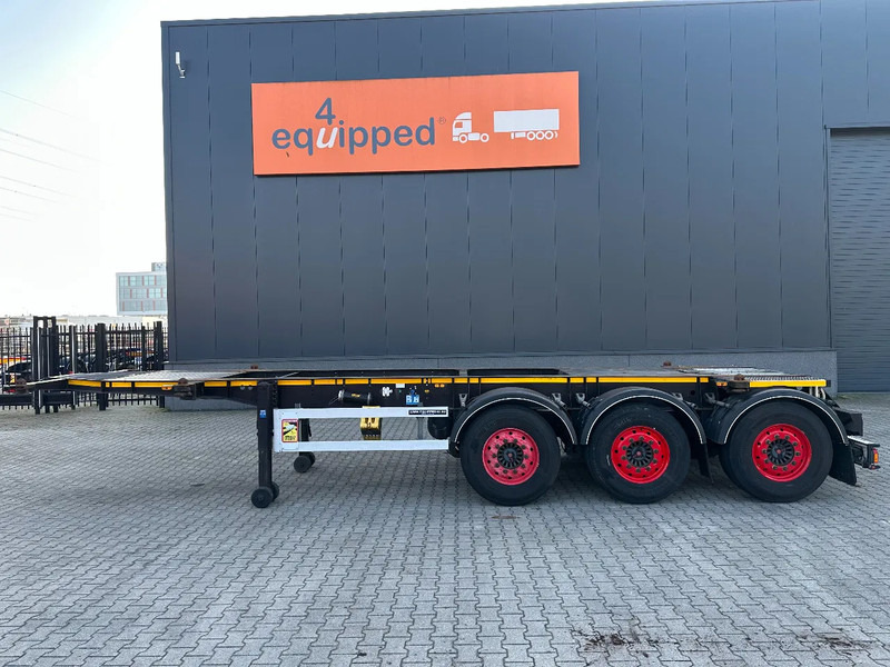 Burg 20FT + 20FT SWAP ADR (EX/II, EX/III, FL, AT) Chassis, empty weight: 3.690kg, SAF INTRADISC, 2x Liftaxle, NL-chassis - Полуприцеп-контейнеровоз/ Сменный кузов: фото 2 Burg 20FT + 20FT SWAP ADR (EX/II, EX/III, FL, AT) Chassis, empty weight: 3.690kg, SAF INTRADISC, 2x Liftaxle, NL-chassis - Полуприцеп-контейнеровоз/ Сменный кузов: фото 2