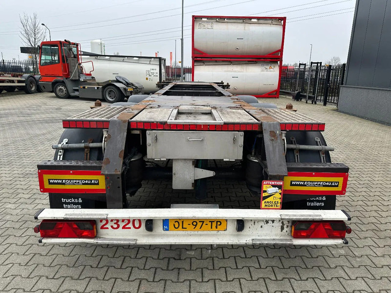 Burg 20FT ADR (EX/II, EX/III, FL, AT) Chassis, Leergewicht : 3.690kg, SAF INTRADISC, 2x Liftachse, NL-Chassis, APK/ADR: 04-2025 - Полуприцеп-контейнеровоз/ Сменный кузов: фото 4 Burg 20FT ADR (EX/II, EX/III, FL, AT) Chassis, Leergewicht : 3.690kg, SAF INTRADISC, 2x Liftachse, NL-Chassis, APK/ADR: 04-2025 - Полуприцеп-контейнеровоз/ Сменный кузов: фото 4