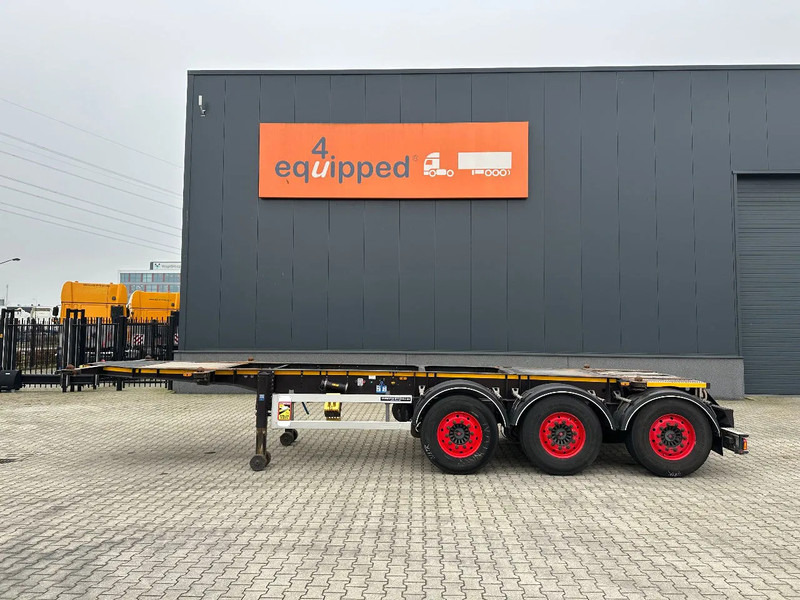 Burg 20FT ADR (EX/II, EX/III, FL, AT) Chassis, Leergewicht : 3.690kg, SAF INTRADISC, 2x Liftachse, NL-Chassis, APK/ADR: 04-2025 - Полуприцеп-контейнеровоз/ Сменный кузов: фото 2 Burg 20FT ADR (EX/II, EX/III, FL, AT) Chassis, Leergewicht : 3.690kg, SAF INTRADISC, 2x Liftachse, NL-Chassis, APK/ADR: 04-2025 - Полуприцеп-контейнеровоз/ Сменный кузов: фото 2