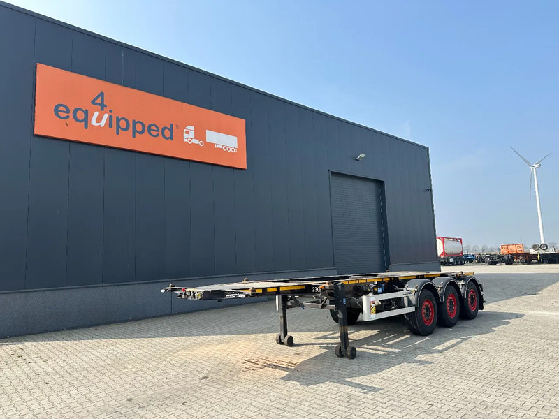 Burg 20FT ADR (EX/II, EX/III, FL, AT) Chassis, Leergewicht : 3.690kg, SAF INTRADISC, 2x Liftachse, NL-Chassis, APK/ADR: 07-2025 - Полуприцеп-контейнеровоз/ Сменный кузов: фото 1 Burg 20FT ADR (EX/II, EX/III, FL, AT) Chassis, Leergewicht : 3.690kg, SAF INTRADISC, 2x Liftachse, NL-Chassis, APK/ADR: 07-2025 - Полуприцеп-контейнеровоз/ Сменный кузов: фото 1